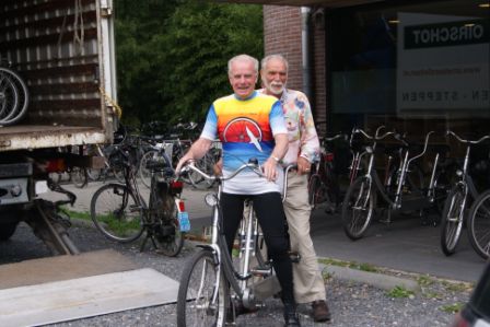 Deelnemers op tandem